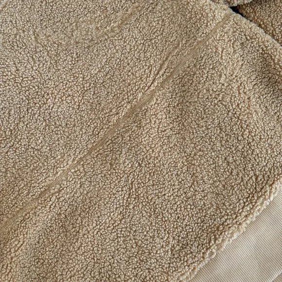 JoyLab Sherpa Jacket/Pullover in Camel - Picture 13 of 14